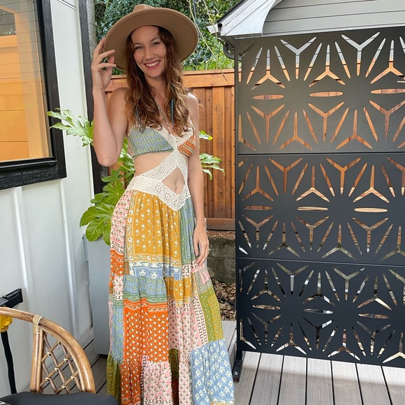 Jen’s Pirate Booty Daydream Patchwork Bonnie Dune Maxi Dress - Picture 7 of 7